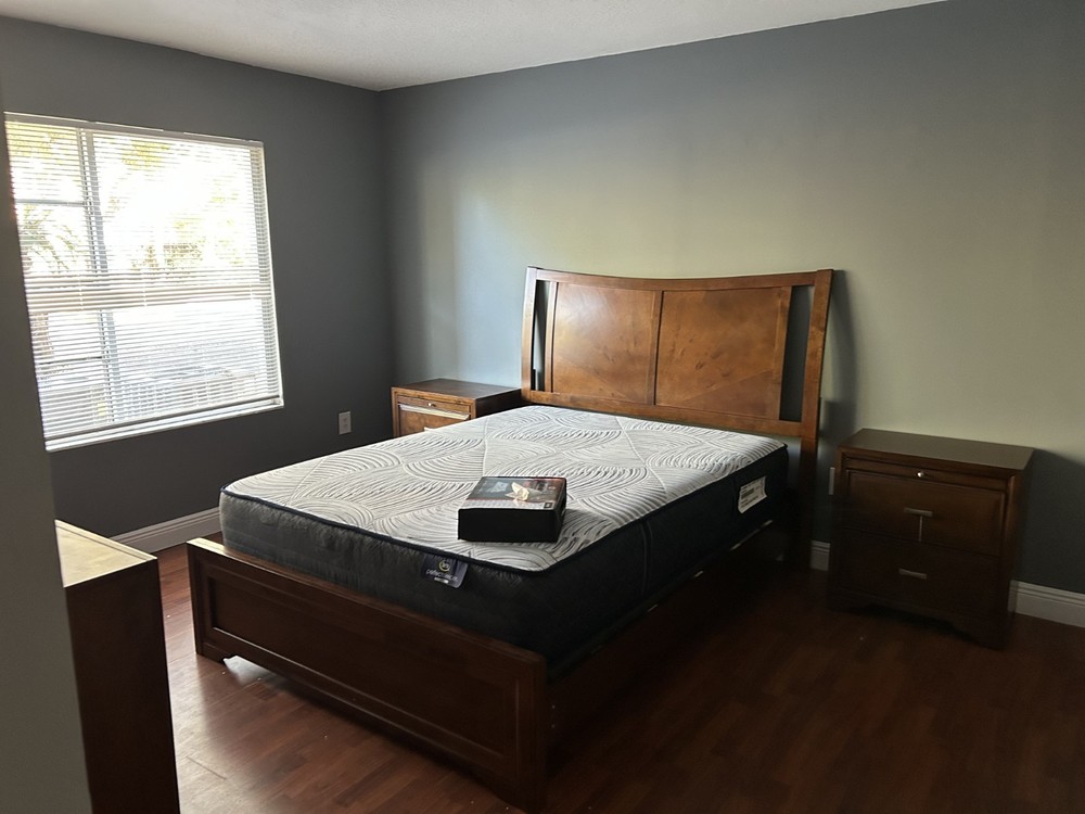 Full Bedroom Set - Dark Cherry