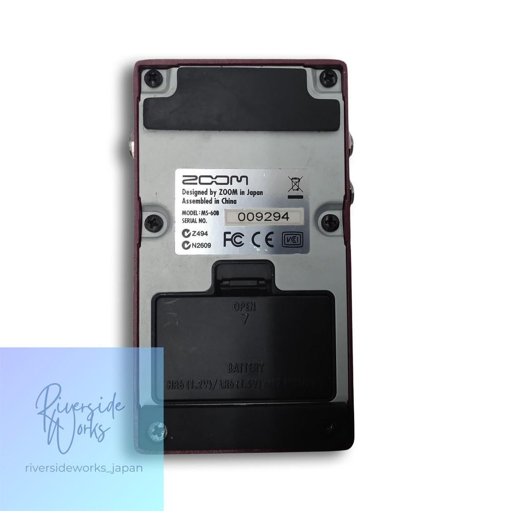 ZOOM MS-60B Multi-Effects Processor Pedal for Bass JP