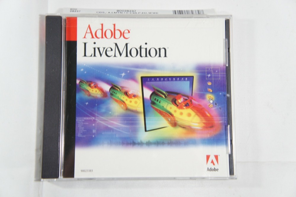 Adobe LiveMotion 1.0.2 Edication Ver. for Windows & Mac, FREE 2-3 Day Ship!!!