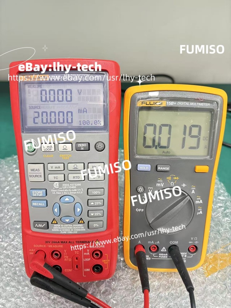 Fluke 725EX Multi-Function Process Calibrator&good working&&lhy
