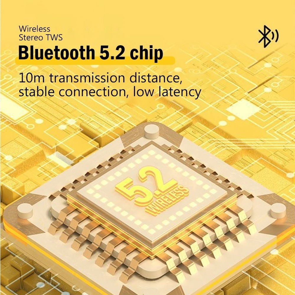 Wireless Stereo Mini Bluetooth 5.2 Earbuds – Low Latency Gaming, HD...