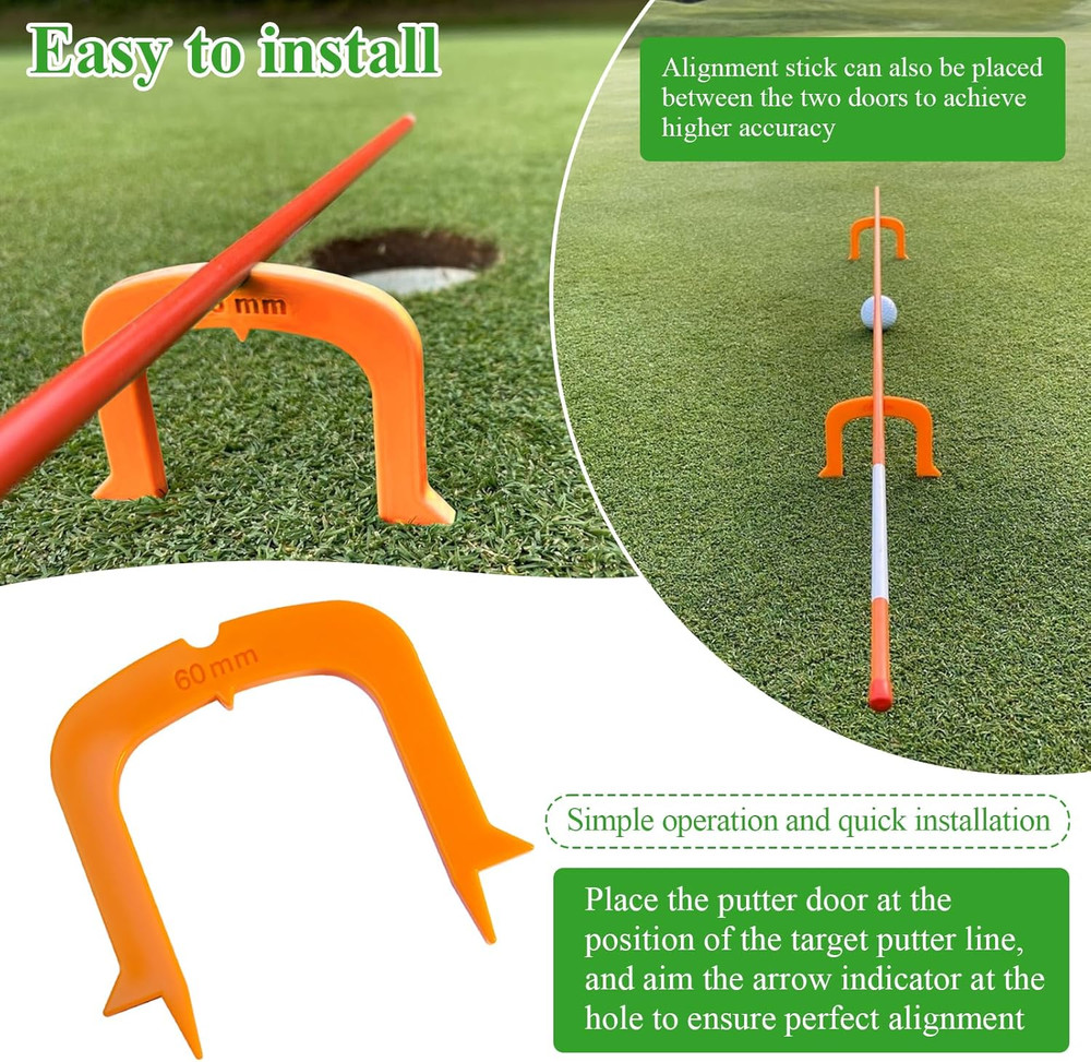 Align Putting Gates Practice Set for Providing Alignment & Accuracy Assistance,