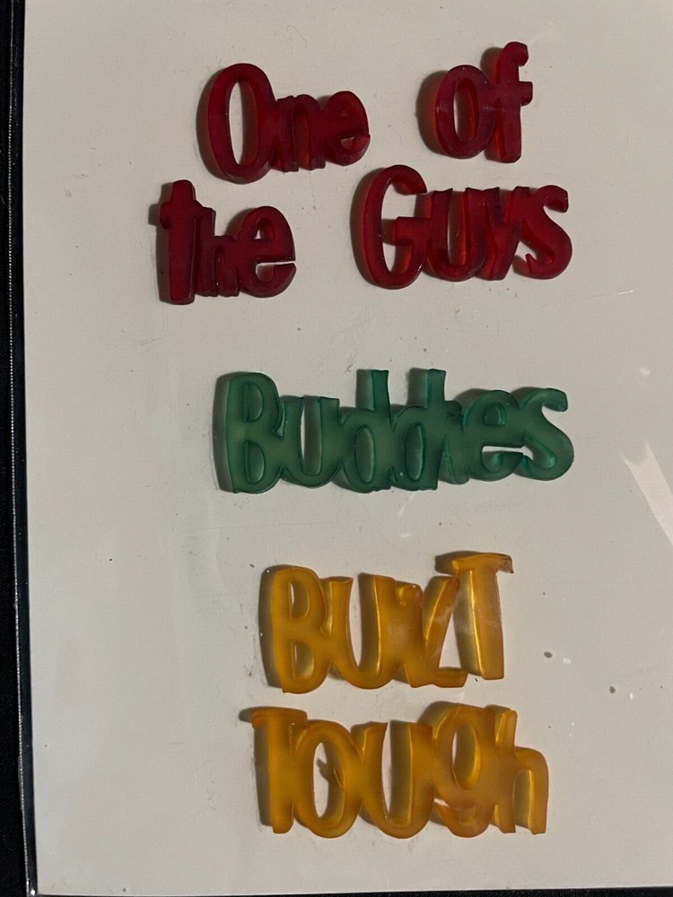 CREATIVE IMAGINATIONS ASSORTED "BOY" EMBELLISHMENTS