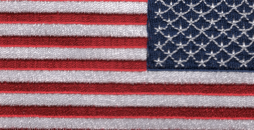 Mil-Spec United States Reverse Flag Hook Backing 2.25 x 4.00 Patch