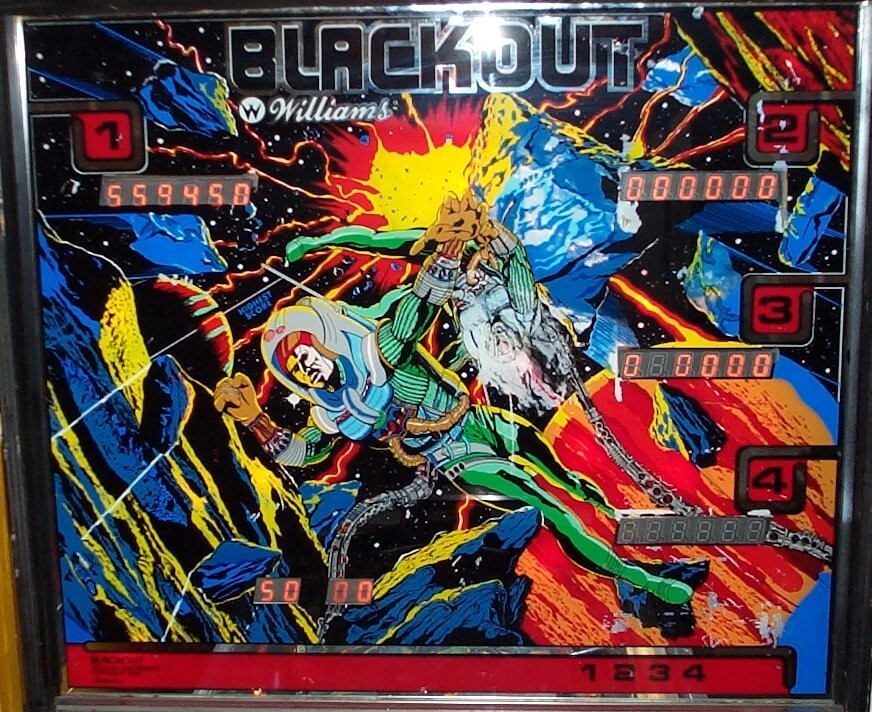 Williams Blackout Instruction Booklet