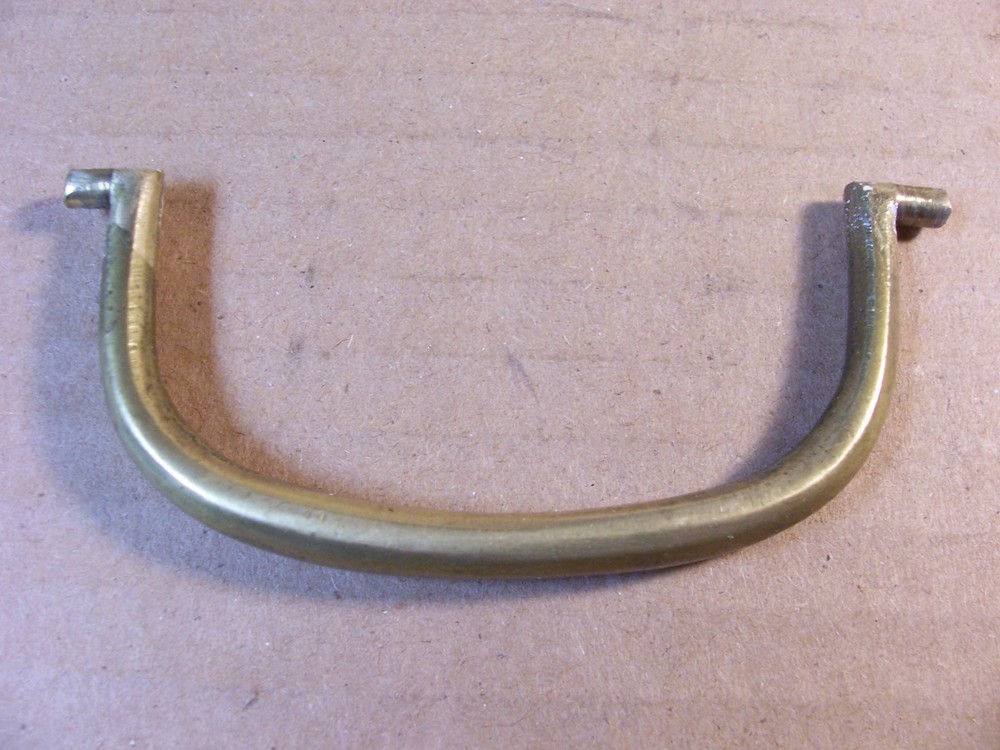 VINTAGE SOLID BRASS DRAWER PULL / HANDLE