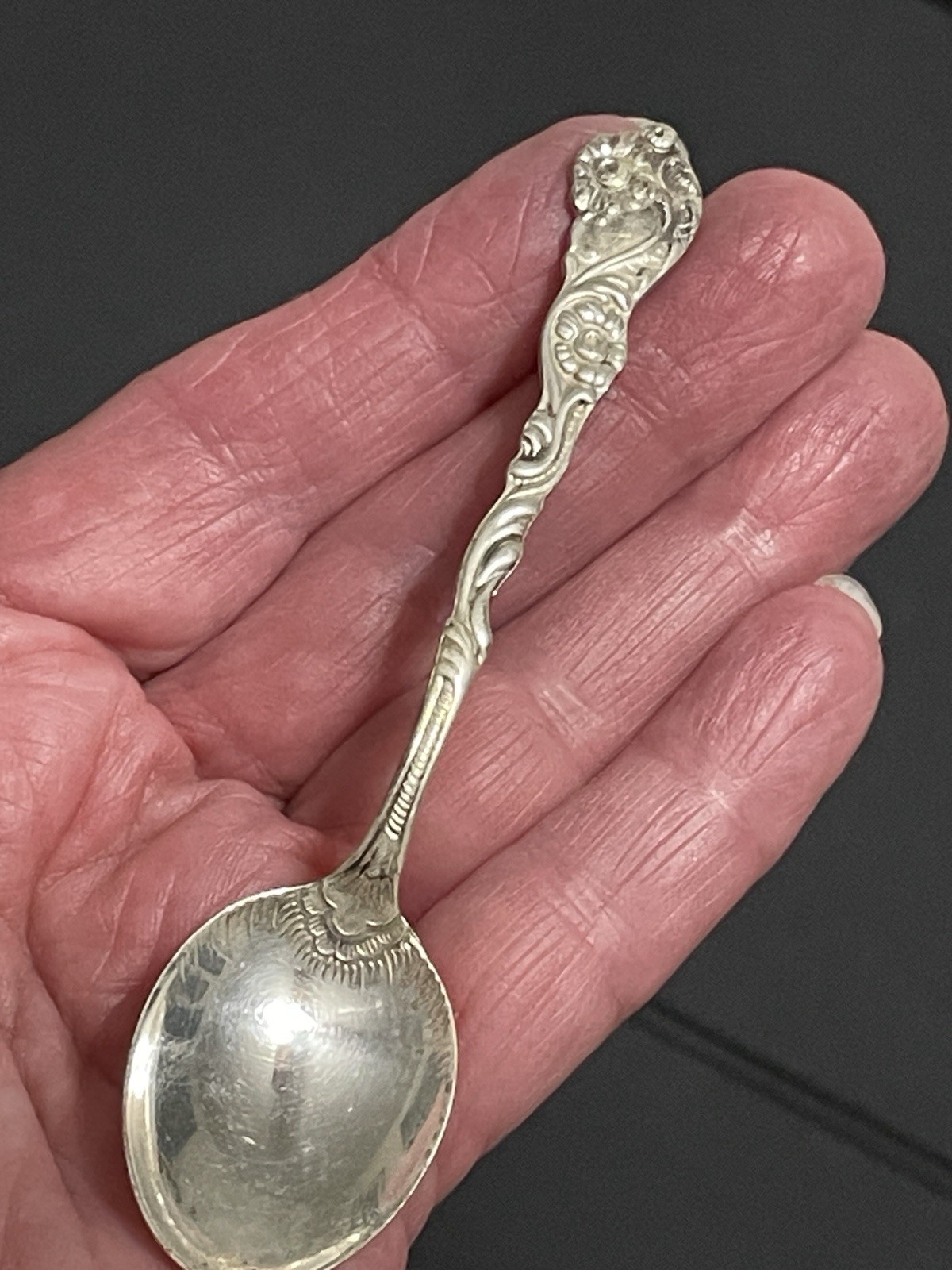 Vintage Nils Johan Silverplated 4"  Demitasse / Baby Spoon Sweden ExtraPrnSalp