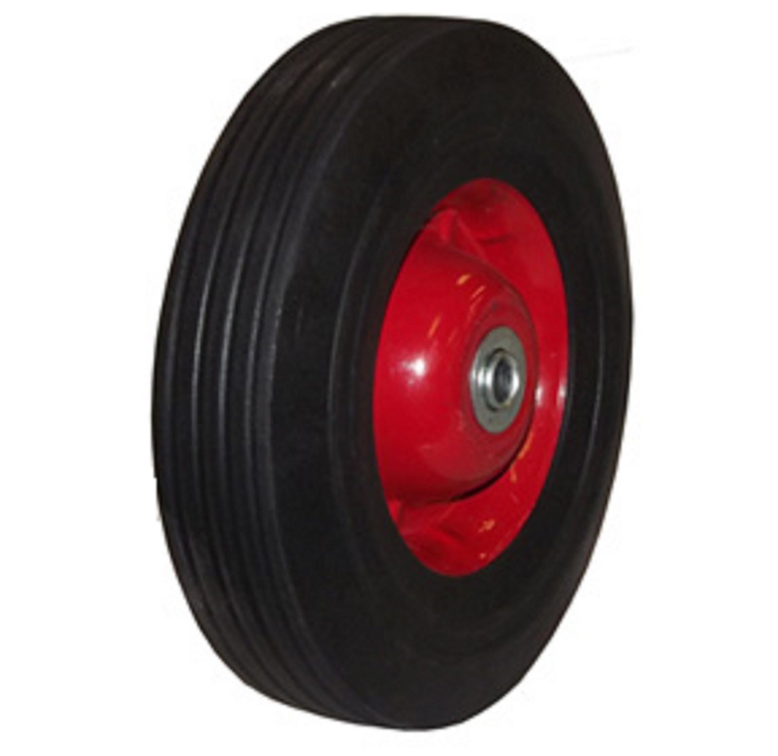 10" inch Solid Rubber Dolly Wheels Tire Rim wheel Hard Heavy duty cart