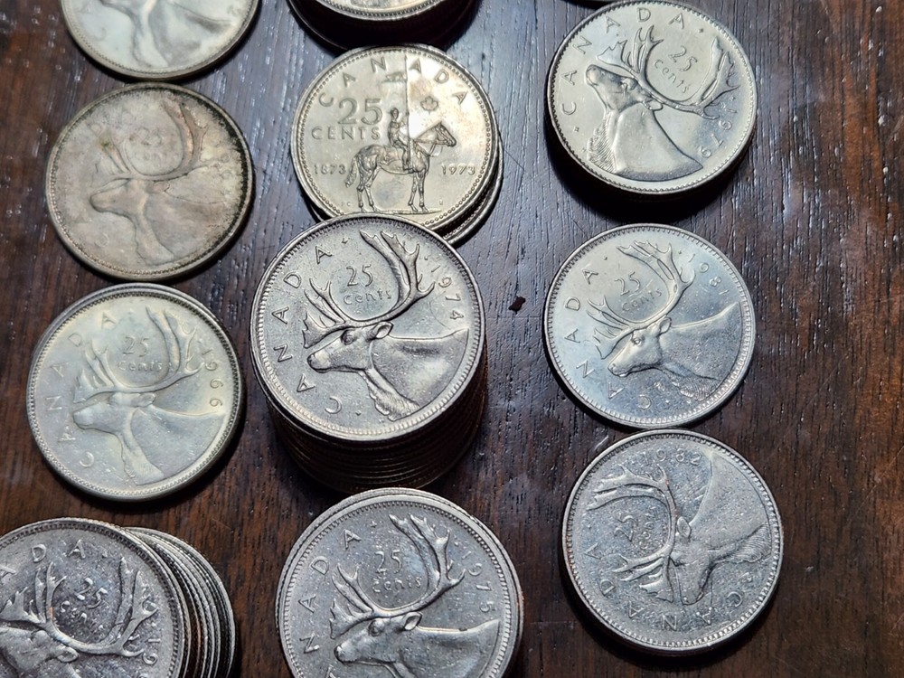 Canada 25 Cent Lot (76) Nice