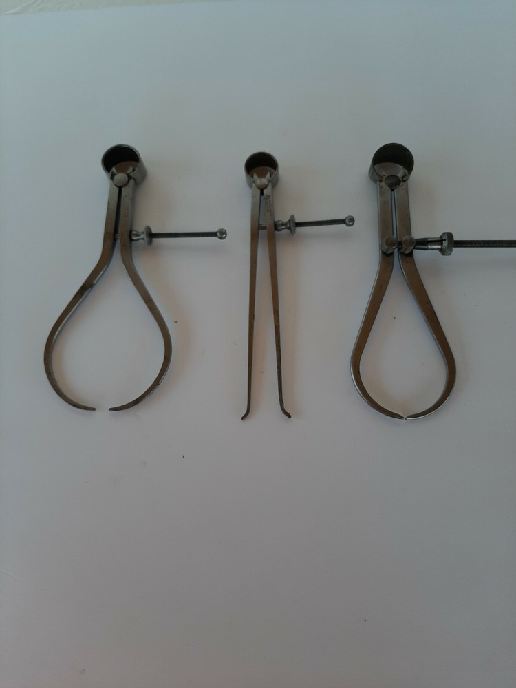 Starrett & Goodell Pratt 6" Spring-type Calipers & Dividers