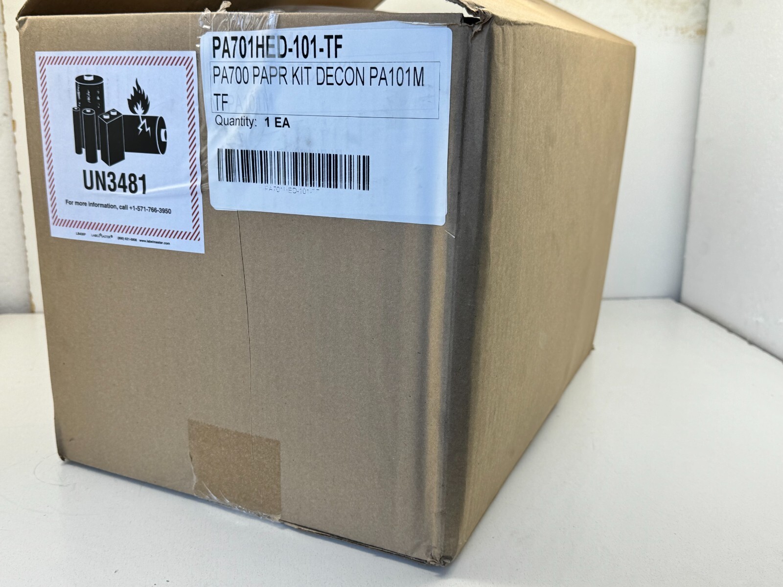 Honeywell PA701HED-101-TF PRIMAIR 700 Powered Air-Purifying Respirator Mask, MED