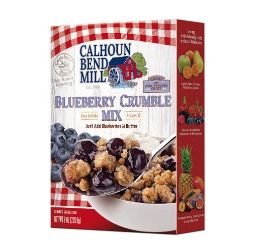 Calhoun Bend Mill Blueberry Crumble Mix