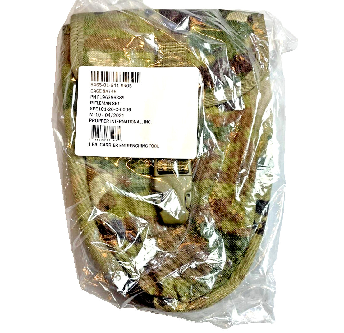 NEW US Army Entrenching Tool Carrier Pouch Molle OCP Multicam Shovel E-Tool NIB
