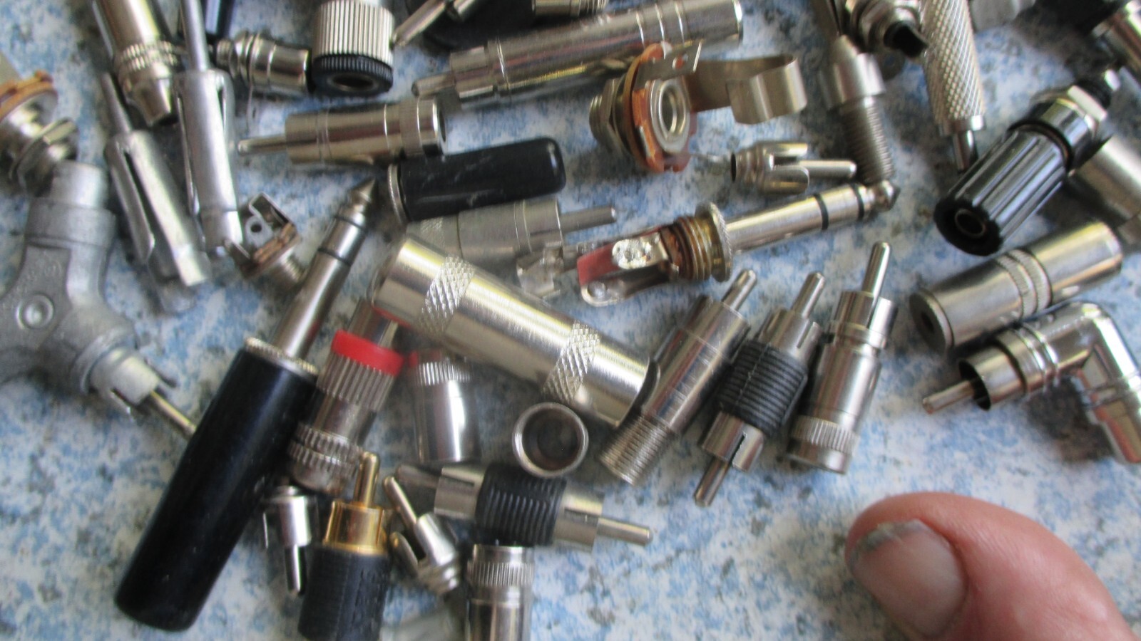 vtg radio stereo ham Jacks etc various size lot WOW!