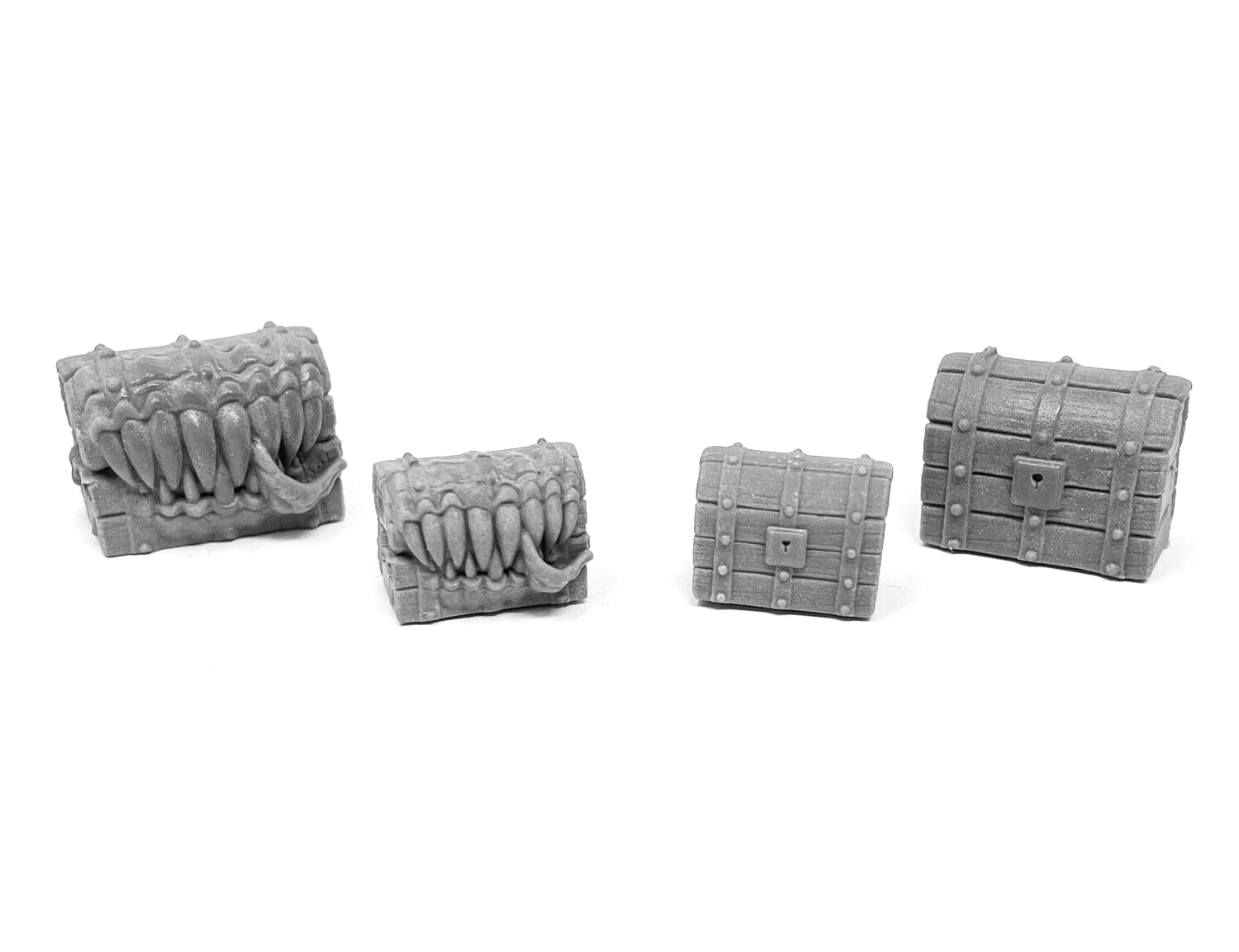 Treasure Chest Mimic Lot Dungeons and Dragons Miniatures DnD Minis 28mm fantasy
