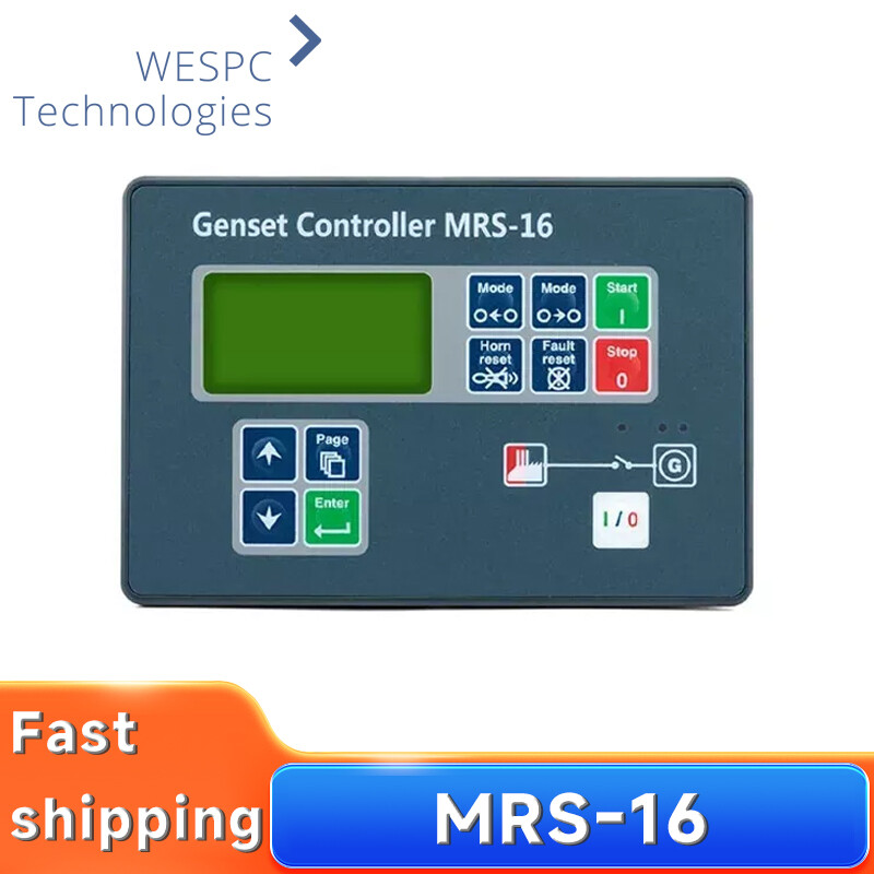 MRS-16 Generator Genset Controller Automatic Remote Start LCD Control