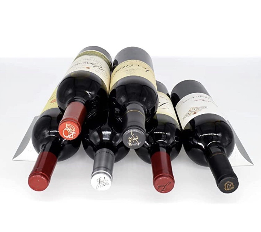 Wine Bottle Book Ends- NEW