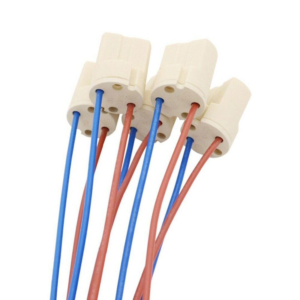 10pcs G9 Base Ceramic Lamp Holder Socket & Cable LED bulb down Light