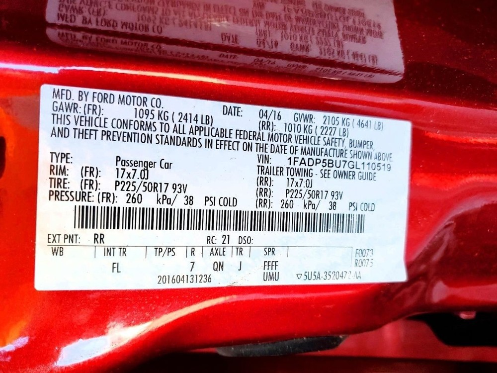 Fuse Box Engine Fits 13-18 C-MAX 5020482
