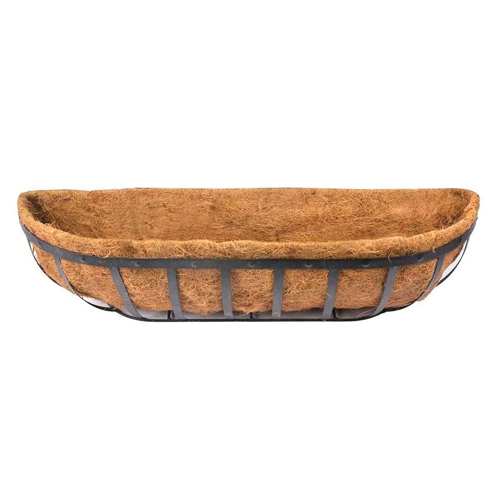 1 Pcs Trough Coco Liner 48 inch Wall Planter Replaceable Coco Liner for Windo...