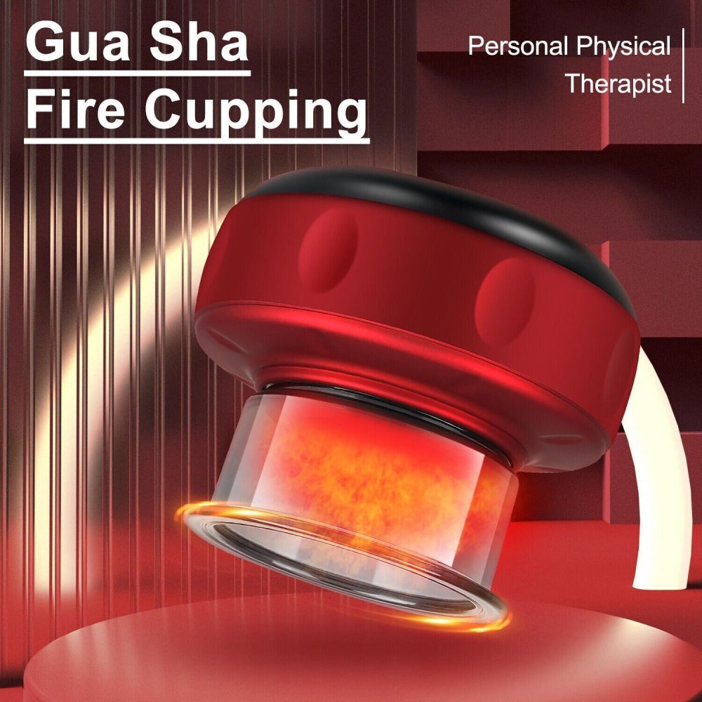 Smart Electric Cupping Massage Suction Vacuum Scraping Therapy Machine USB Plug