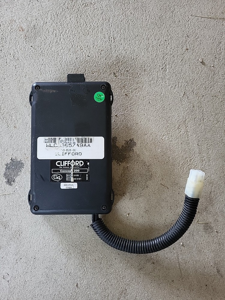 Clifford Concept 200 alarm security system brain computer module