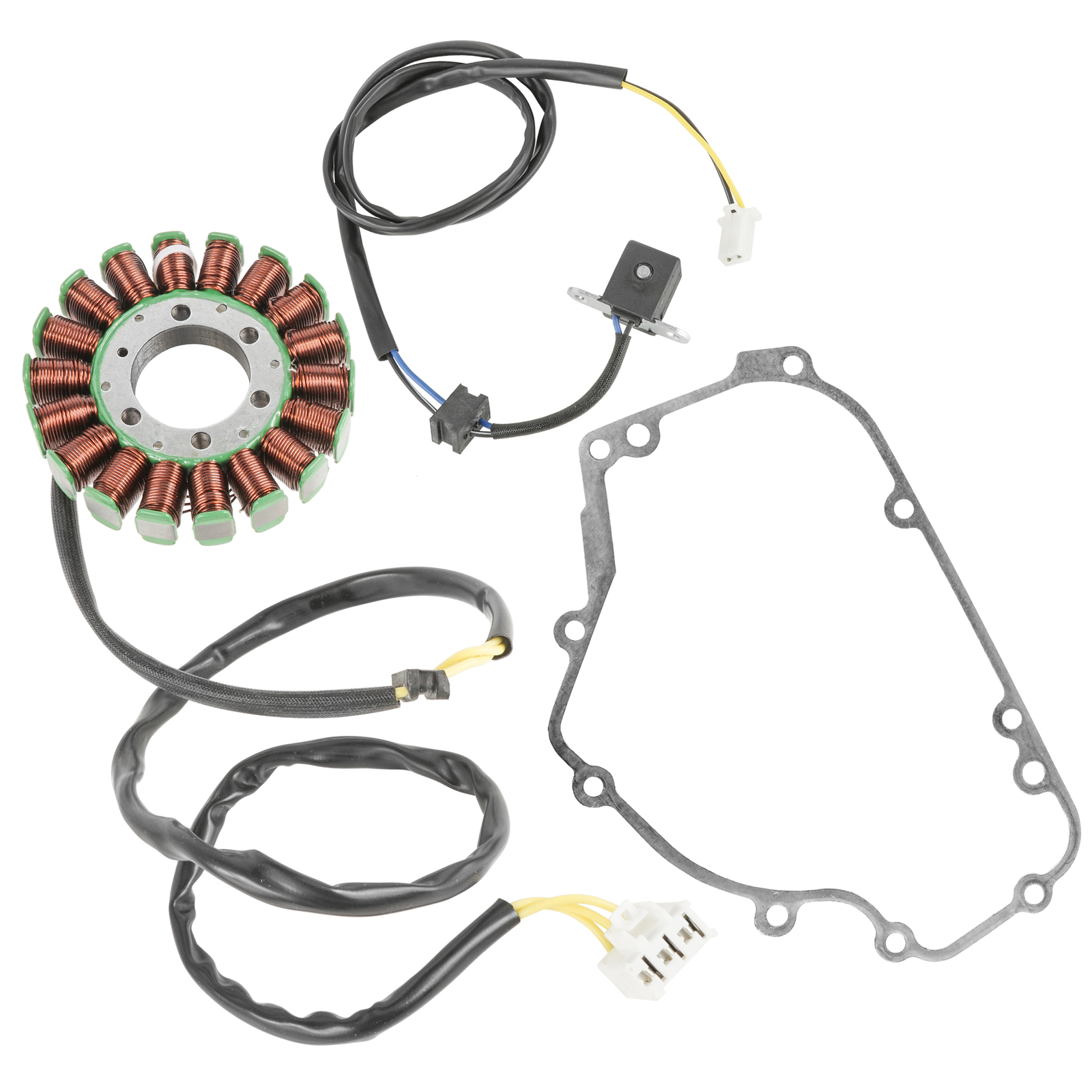 Stator w/ Pickup Coil Gasket for Kawasaki EX250j Ninja 250R 2011 2012 21003-0114