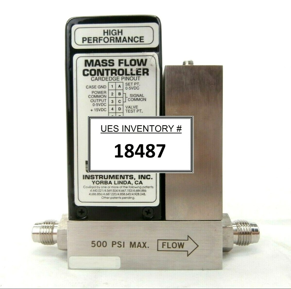 UNIT Instruments UFC-1200A Mass Flow Controller 500 SCCM CHF3 Working Spare
