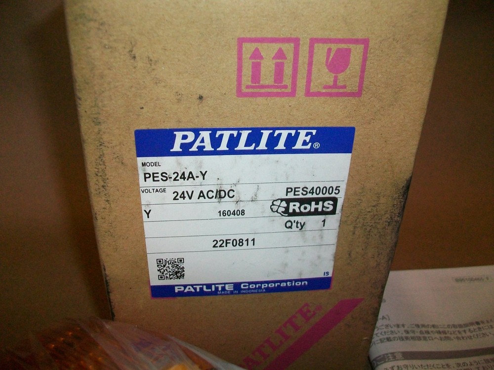 PatLite Safety Stack Light PES-24T-Y NEW