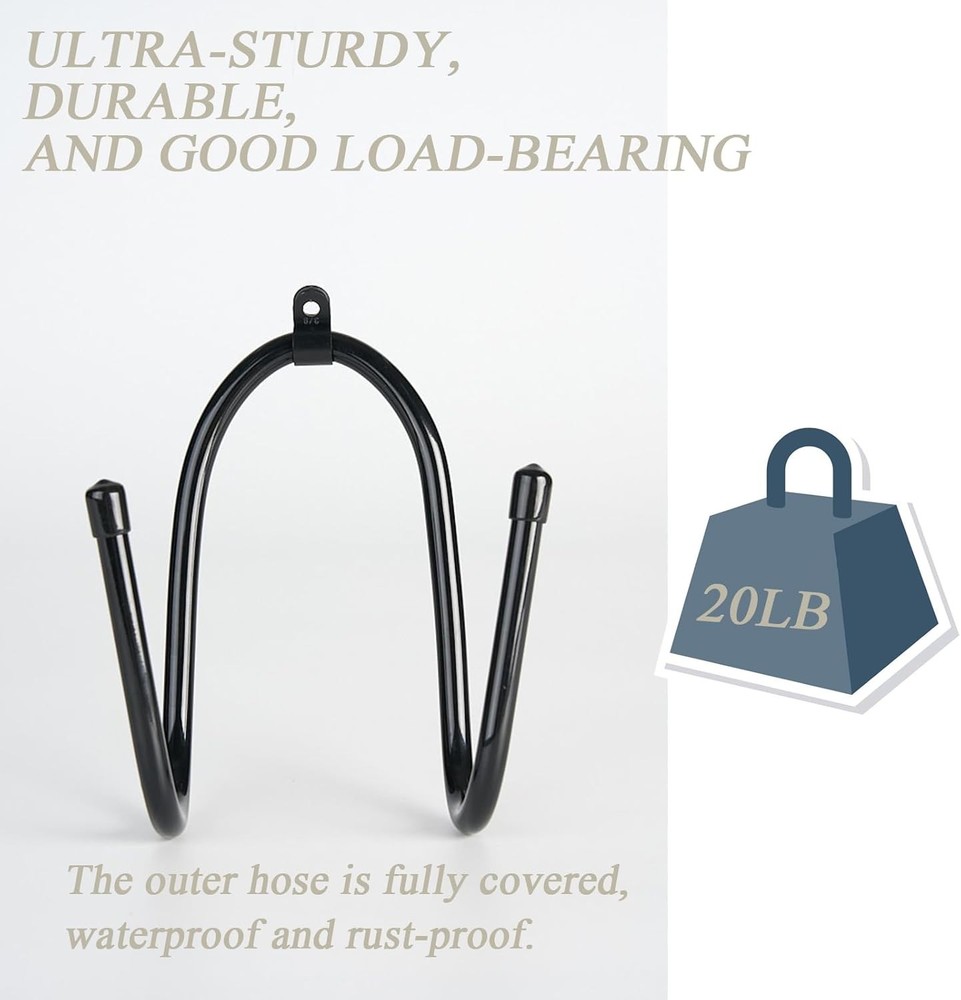 Multi-Purpose Adjustable Bow Hanger Wall Rack - Protects & Displays Bows