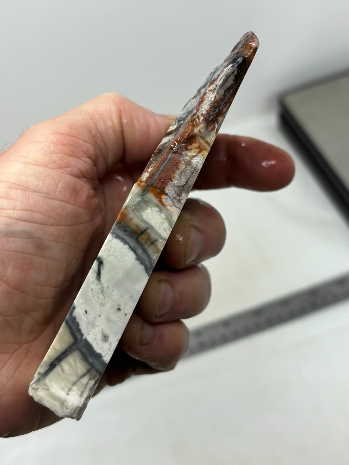 Picasso Marble (Jasper) end Slab Cabbing Lapidary Utah Combo Ship Avail