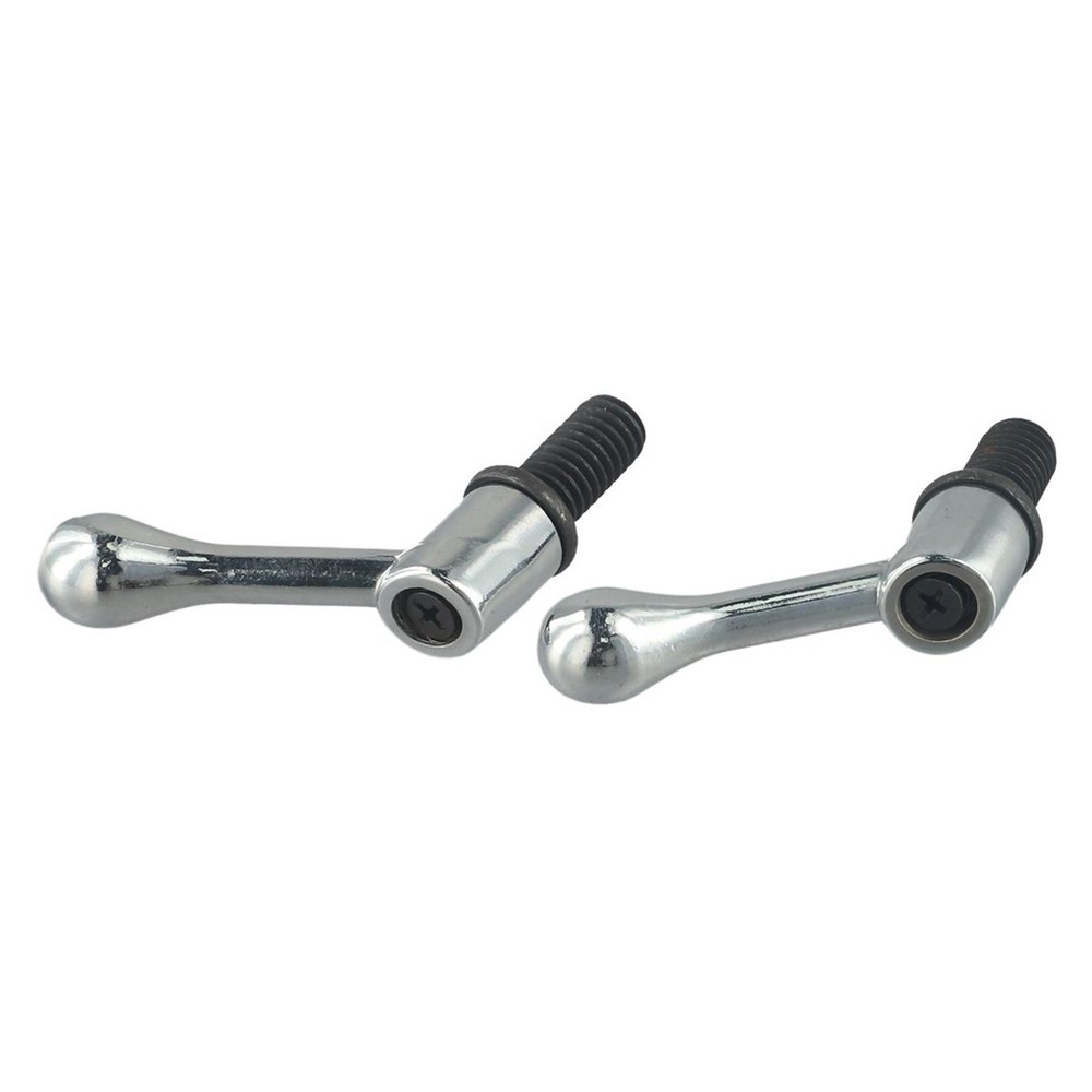 Professional Grade 2PC Adjustable Fixed Handle Set for Bridgeport Mills ()