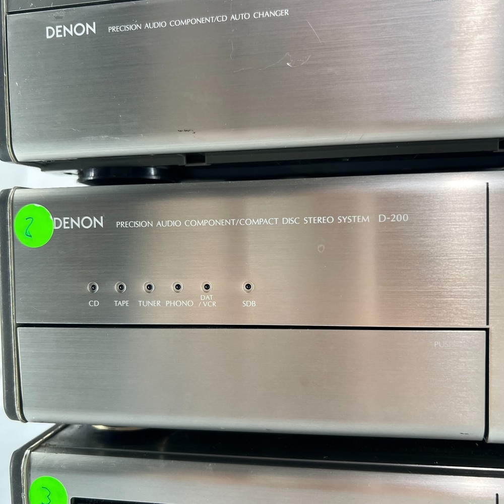 DENON Precision and Component /Compact Disc Stereo System D-200... NO CD Holder