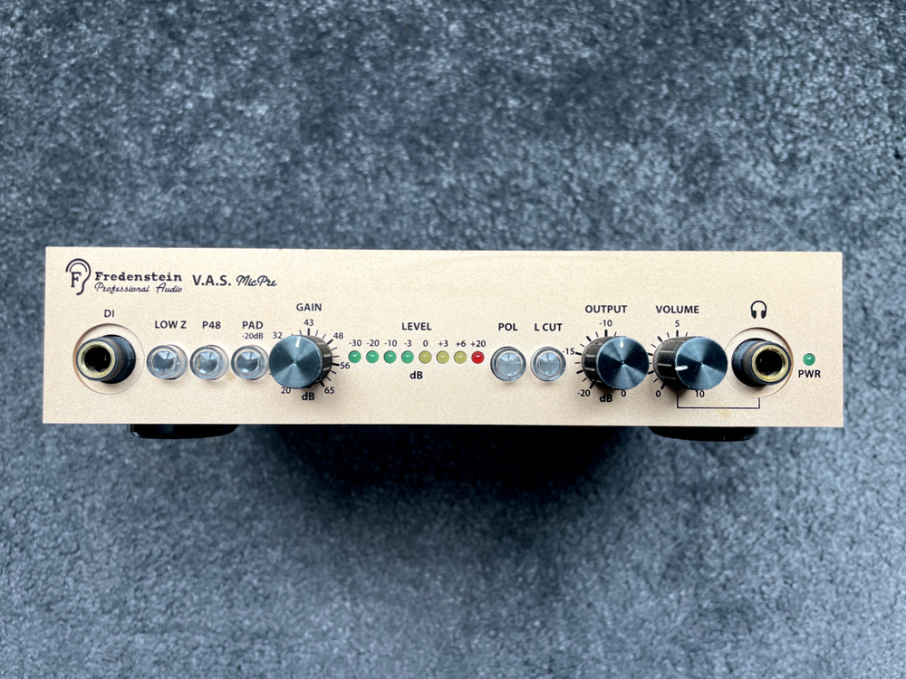 Fredenstein Professional Audio V.A.S. MicPre & D.I