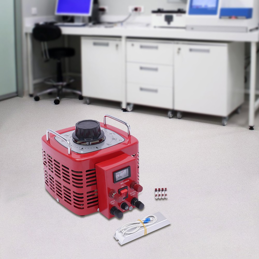 110V Variable AC Voltage Transformer Regulator - 3000W, 30A, Adjustable Output