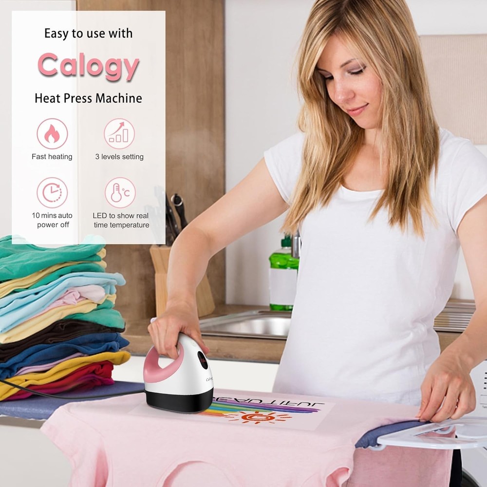 Versatile Heat Transfer Machine for Crafting with Adjustable Temperature Control