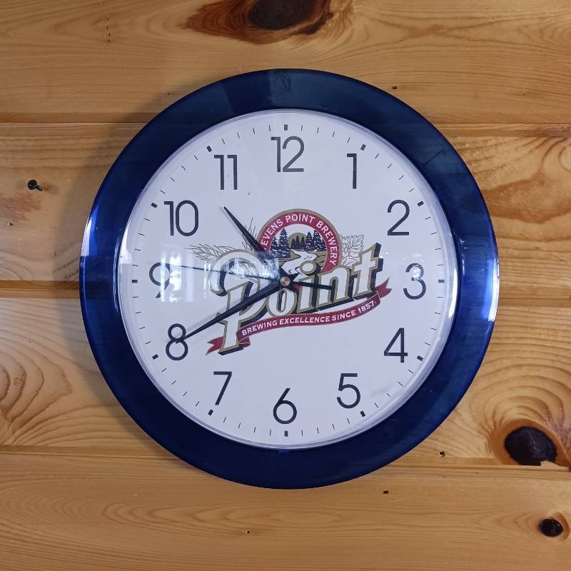 Stevens Point Brewery Clock