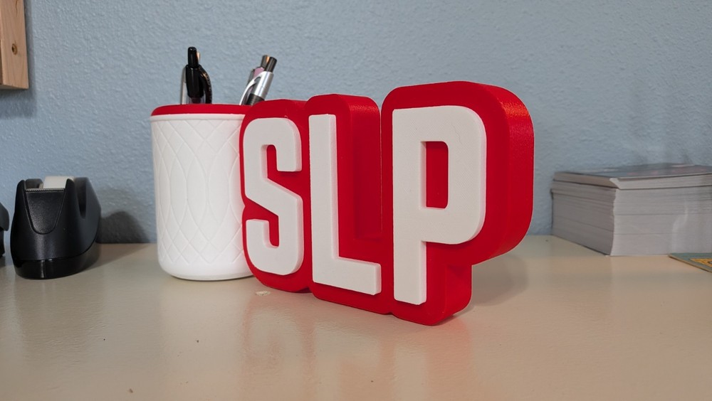 Speech Therapy Pencil Holder