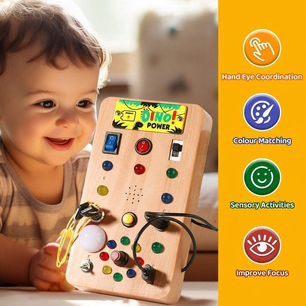 Dino Led Busy Board