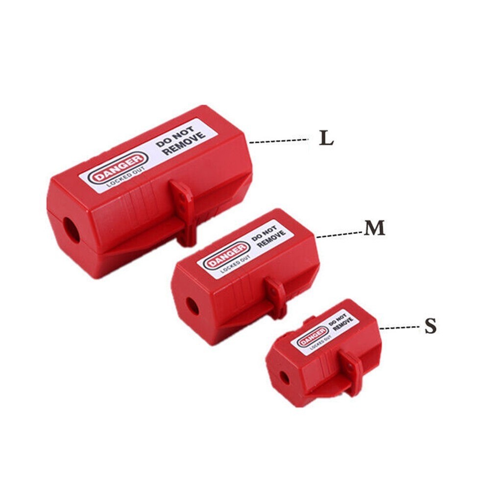 Plastic Tag Out Device Safety-Tools Electrical Plug-Lockout Box Replacement-New
