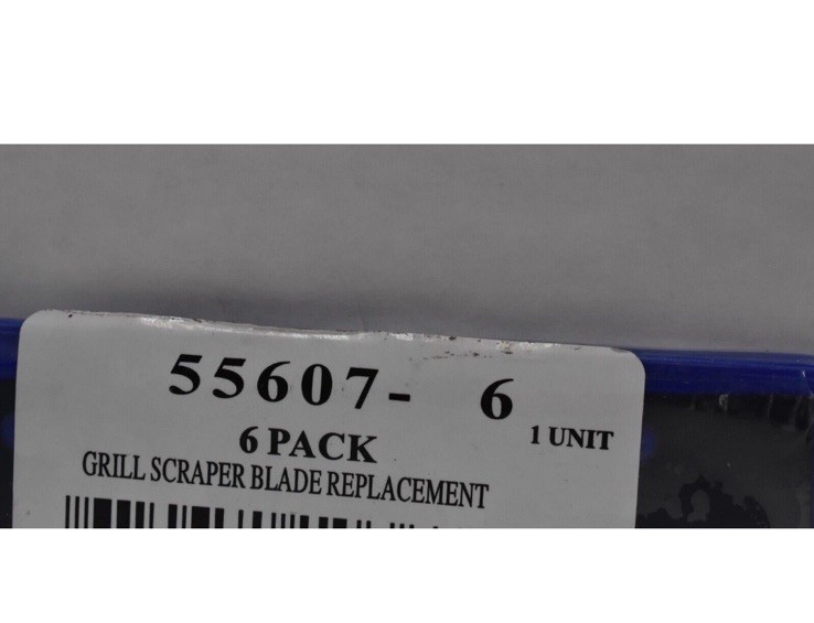Nemco 55607-6 Grill Scraper Blade Replacements 6 Pack