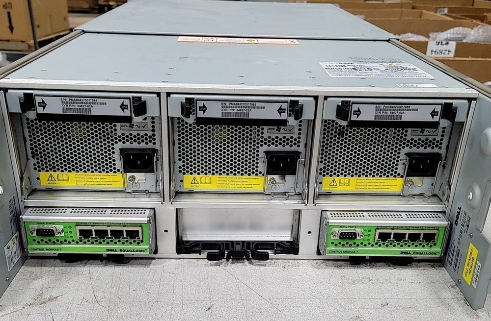 Dell EqualLogic PS6500 0937028-01 SAN Storage Array 48-Bay SEE NOTES
