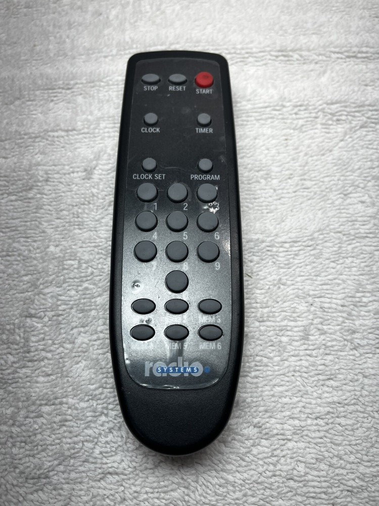 RADIO SYSTEMS TIMER REMOTE CONTROL