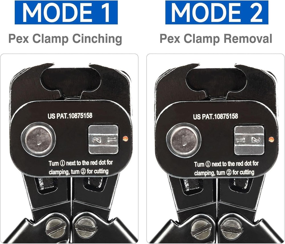 PEX Clamp Cinching Tool & 33-Piece Accessory Kit for Complete Plumbing Needs