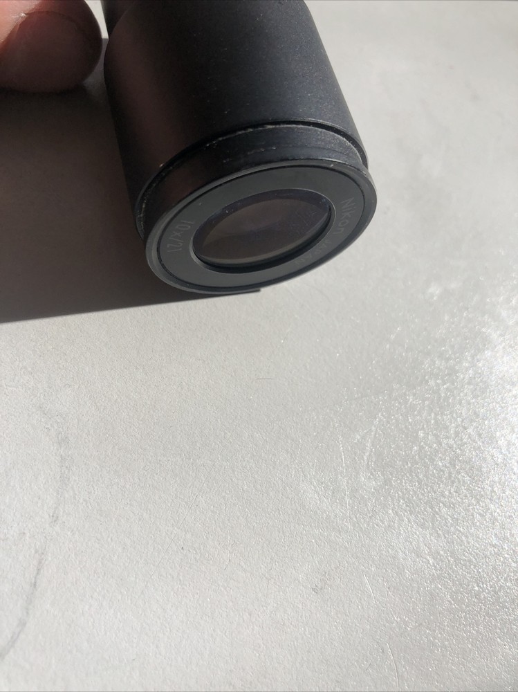 NIKON 10X /21 MICROSCOPE EYEPIECE OCULAR ~ 10X/21