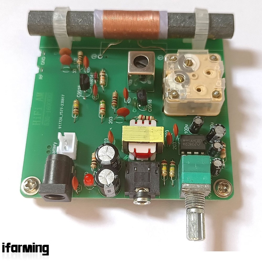 2P3 Radio Medium Wave Transmitter Signal Source AM DIY for Crystal Radio Testing