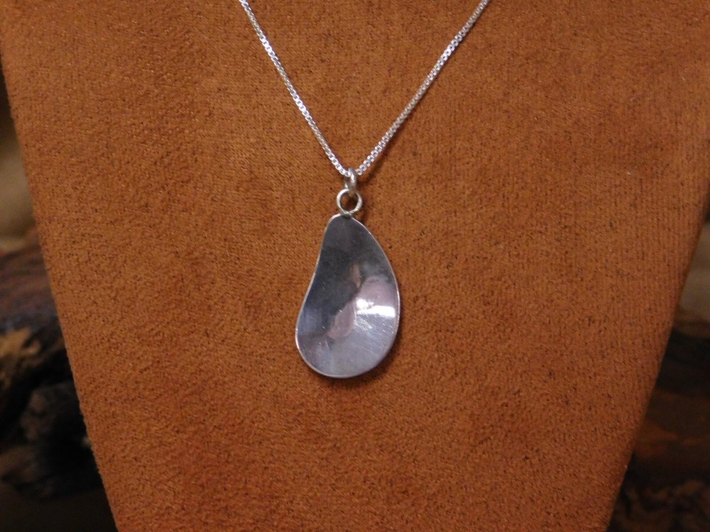 Vintage Sterling Silver Bird Necklace