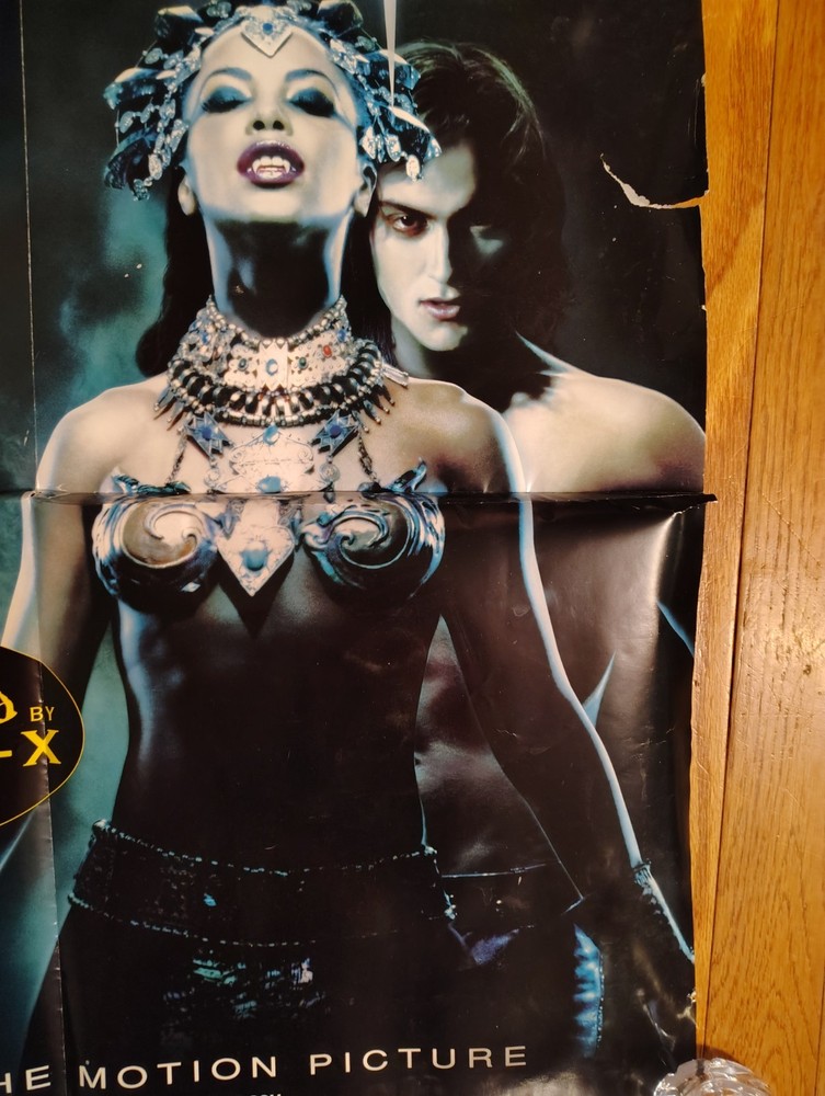 Vintage Queen Of The Damned 2002 Promo Poster Soundtrack Aaliyah 24 X 24