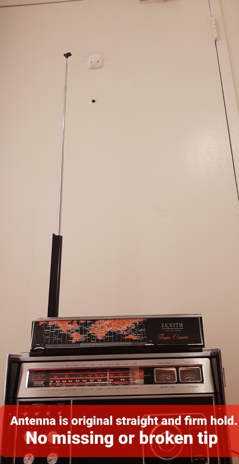 Fully Serviced-Washed+New Lamps-ZENITH ROYAL R7000-2 7000 AM/FM Shortwave Radio