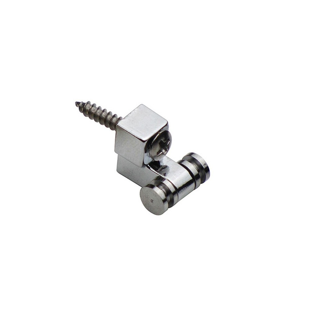 2PC Chrome Electric Guitar Roller String Trees String Guides Retainers & Screws